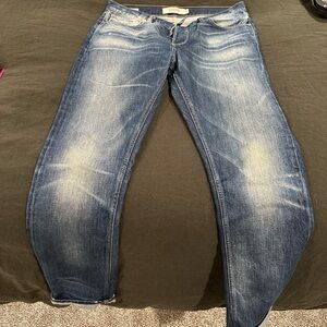 Lucky legend Blue skinny Jeans with Vintage Distress